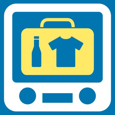 Xray Ekran Düz Simgesi