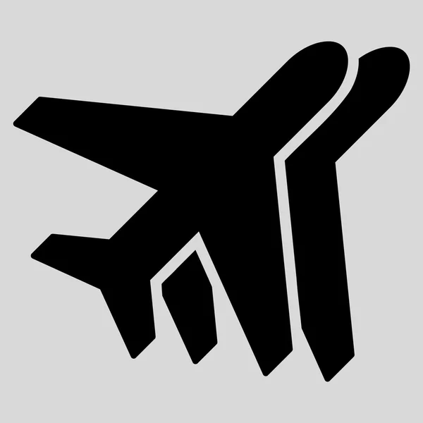 Aviones Flat Icon — Vector de stock