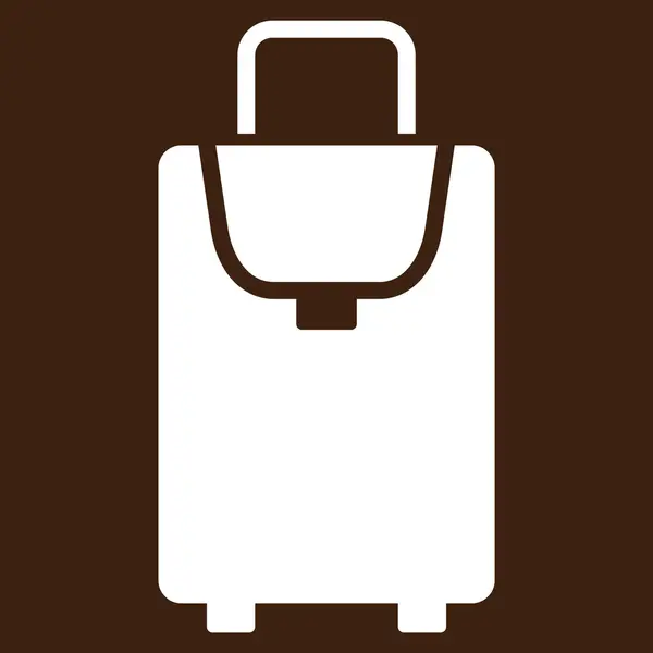 Carryon flaches Symbol — Stockvektor