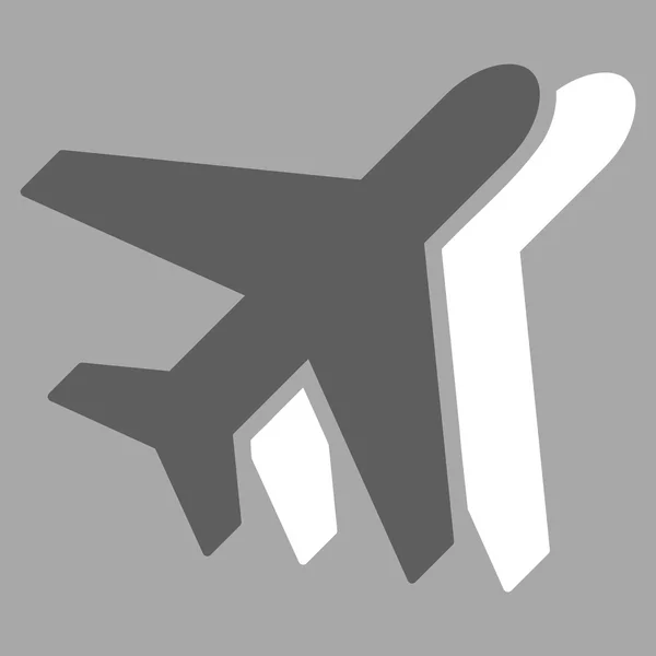 Aviones Flat Icon — Vector de stock