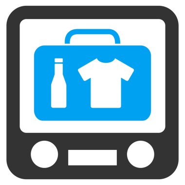 Xray Ekran Düz Simgesi