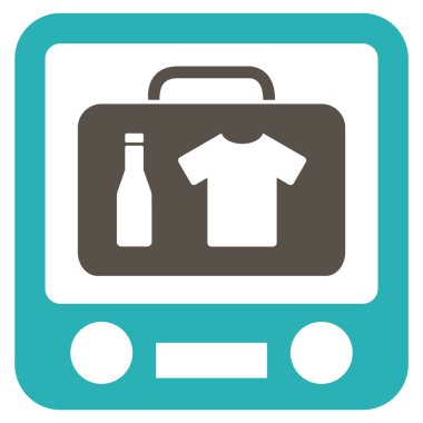 Xray Ekran Düz Simgesi