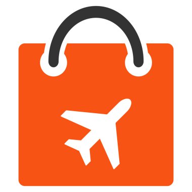 Duty Free düz simgesi