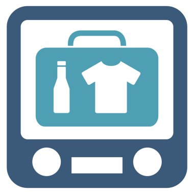 Xray Ekran Düz Simgesi