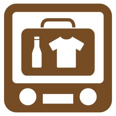 Xray Ekran Düz Simgesi