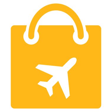 Duty Free düz simgesi