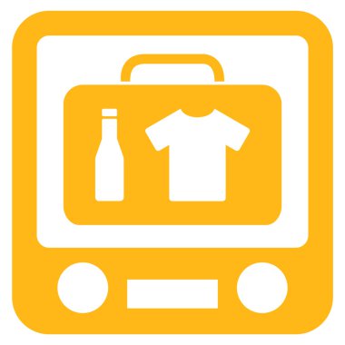 Xray Ekran Düz Simgesi