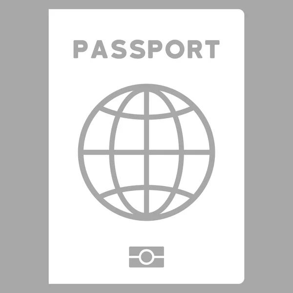 Passport Flat Icon — Stock Vector