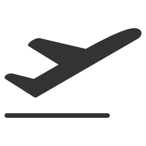 Departure Flat Icon — Stock Vector