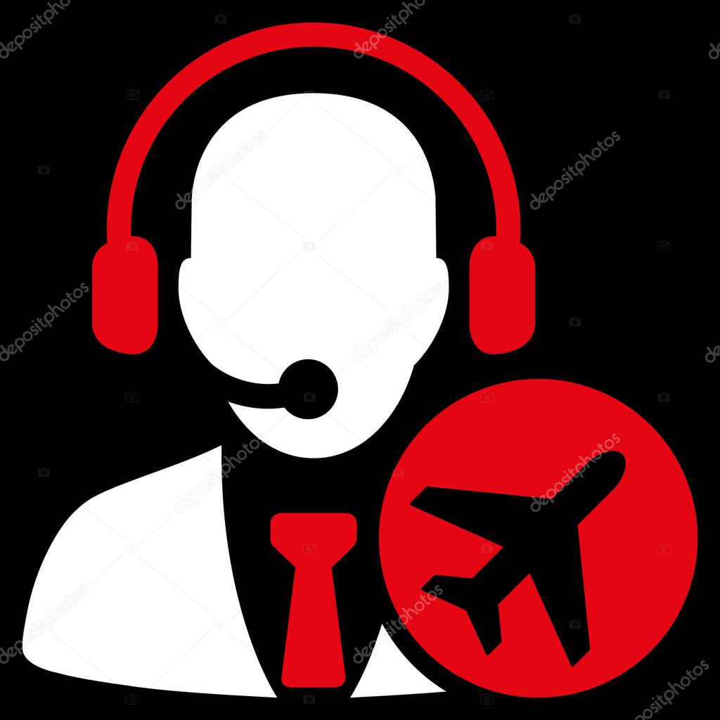 Dispatcher Flat Icon