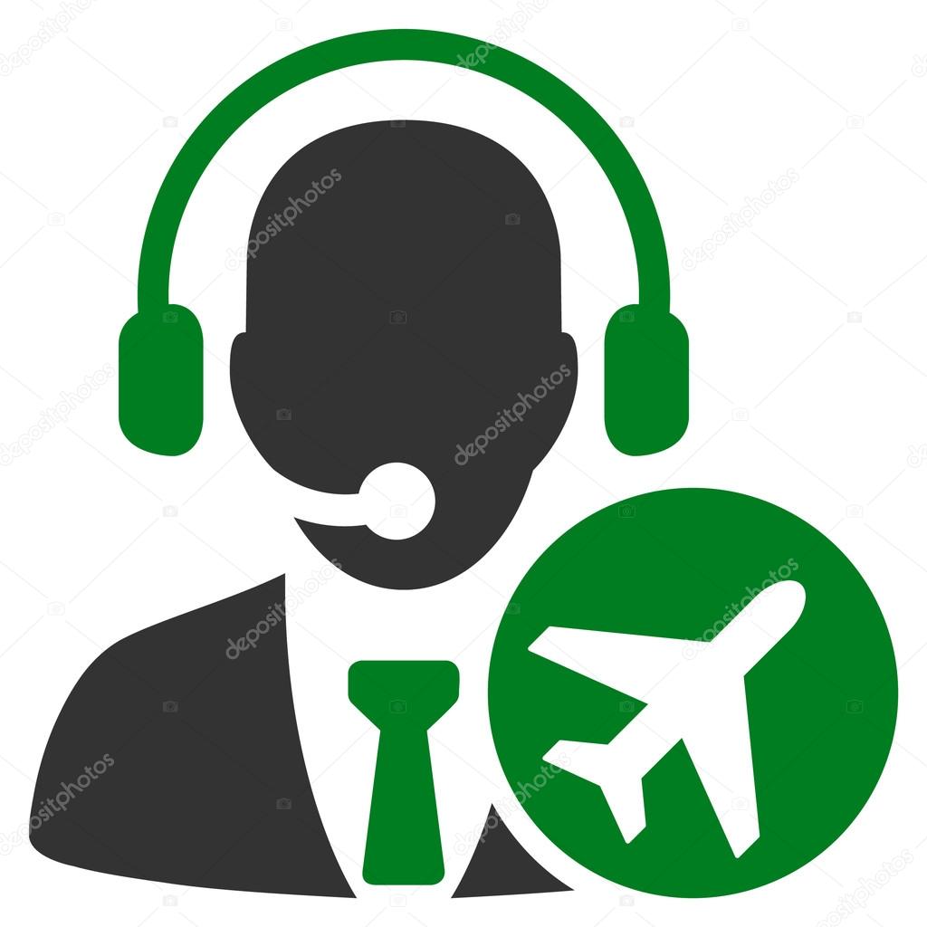 Dispatcher Flat Icon