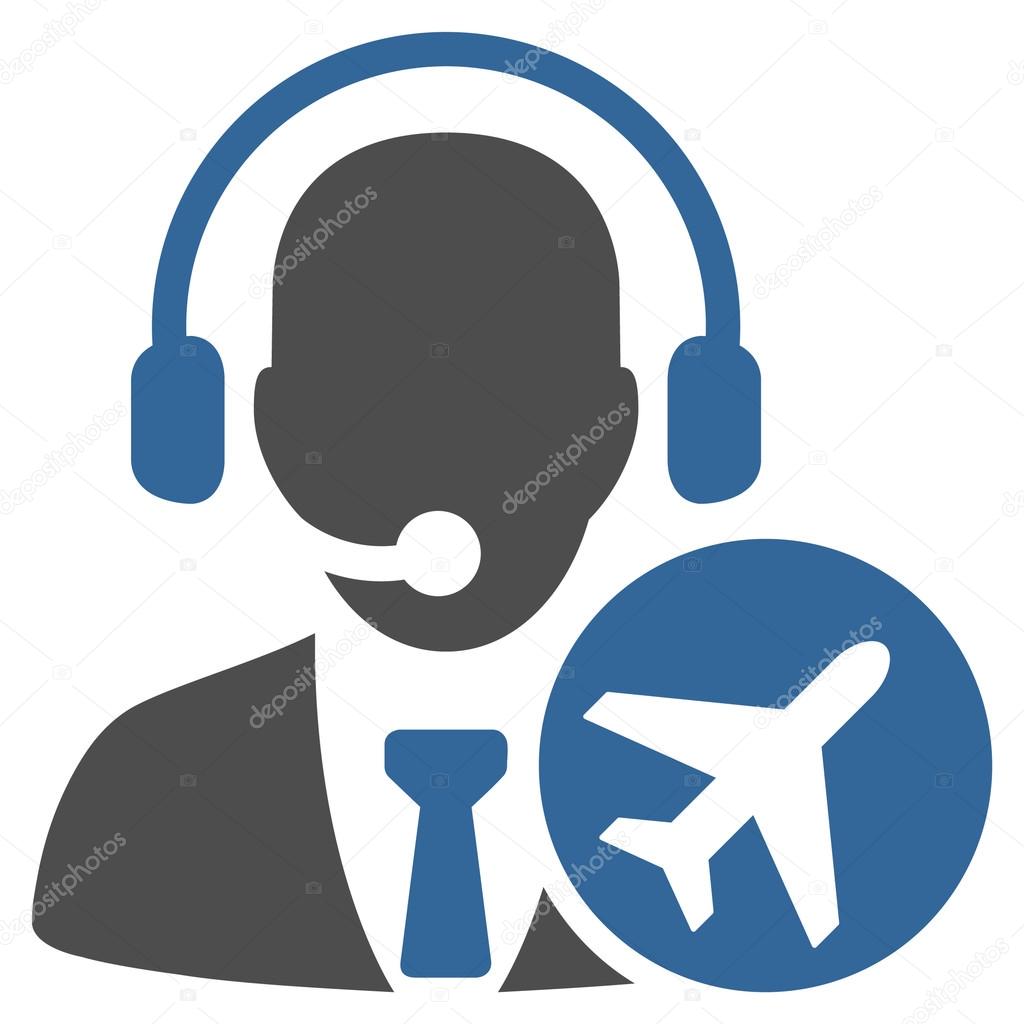 Dispatcher Flat Icon