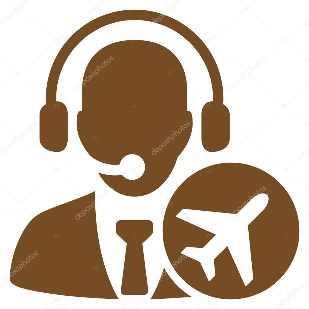 Dispatcher Flat Icon