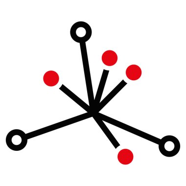 Dünya Boom düz simgesi