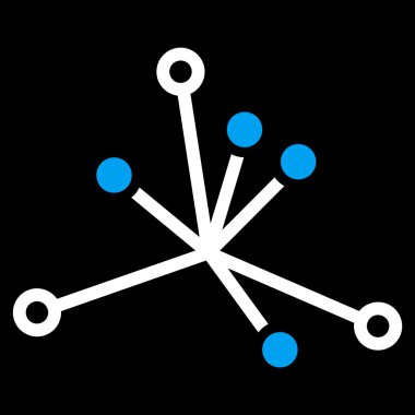 Dünya Boom düz simgesi