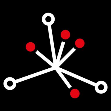 Dünya Boom düz simgesi