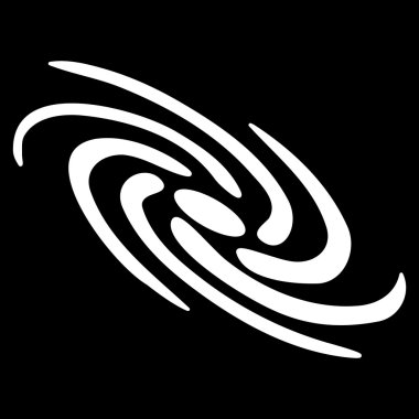 Galaktik düz simgesi