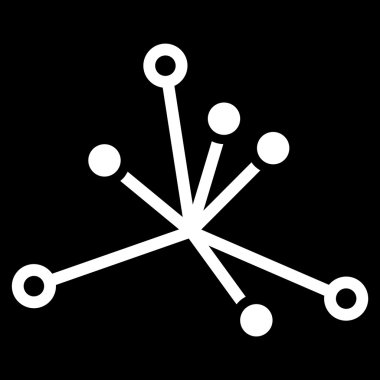 Dünya Boom düz simgesi