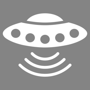 UFO düz simgesi