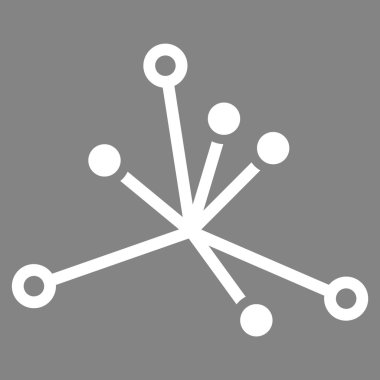 Dünya Boom düz simgesi