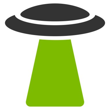 UFO Ray düz simgesi