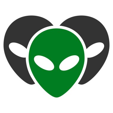 Ziyaretçi kafa düz simgesi