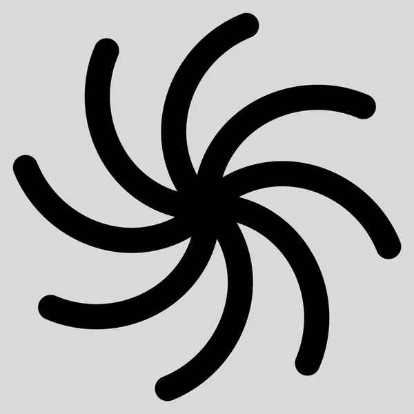 Icône plate spirale — Image vectorielle