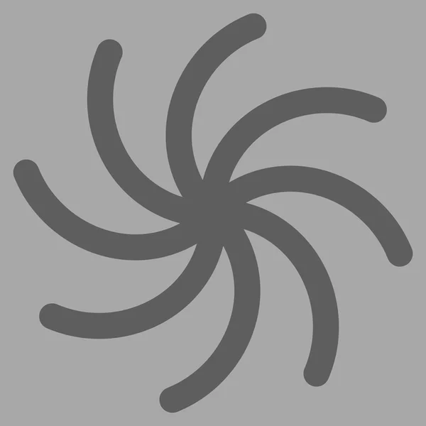 Spiral Flat ikonen — Stock vektor