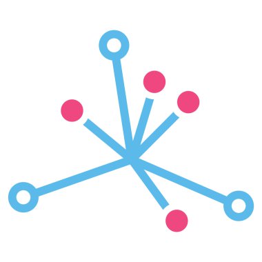 Dünya Boom düz simgesi