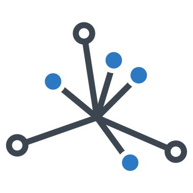 Dünya Boom düz simgesi