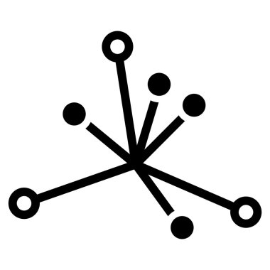 Dünya Boom düz simgesi