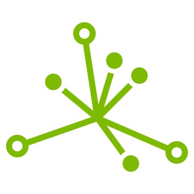 Dünya Boom düz simgesi