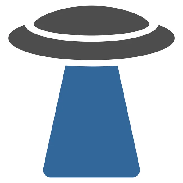 Icona piatta Ufo Ray — Vettoriale Stock