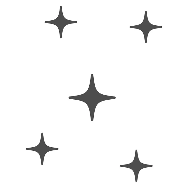 Sterne flache Ikone — Stockvektor