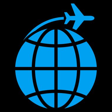 Uluslararası Uçuş Düz Simgesi