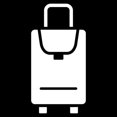 Carryon düz simgesi