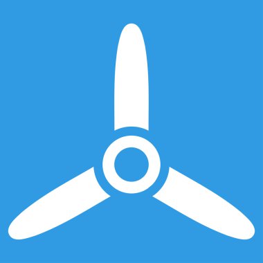 Üç Bıçaklı Vidalı Düz Simge