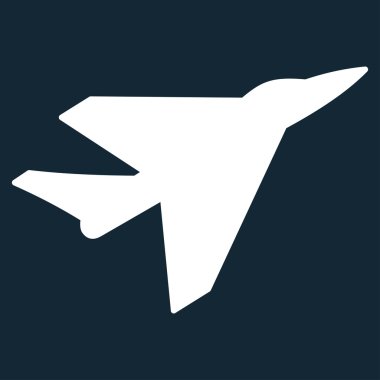 İntercepter düz simgesi