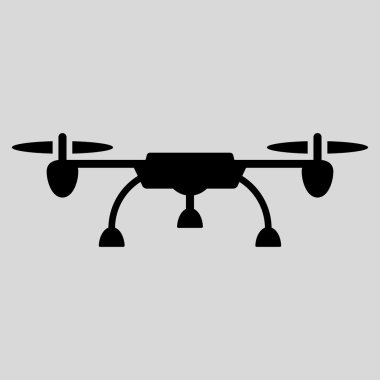Drone Düz Simgesi