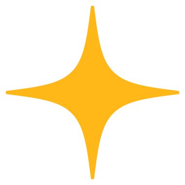 Yıldız Düz Simgesi