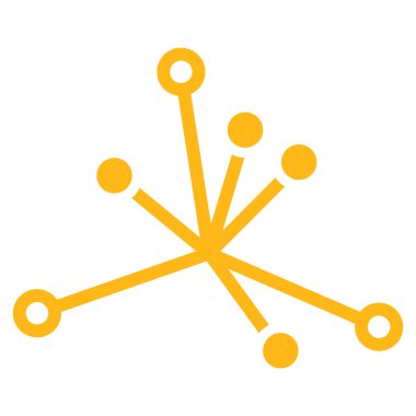 Dünya Boom düz simgesi