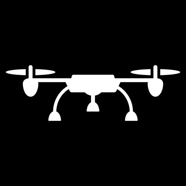 Płaska ikona drona — Wektor stockowy