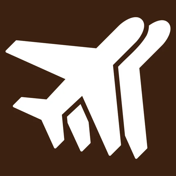 Aerolineas Flat Icon — Archivo Imágenes Vectoriales