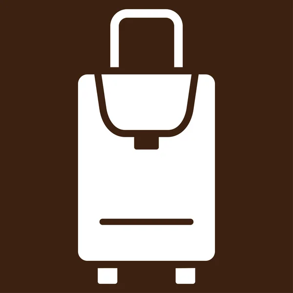 Carryon flaches Symbol — Stockvektor