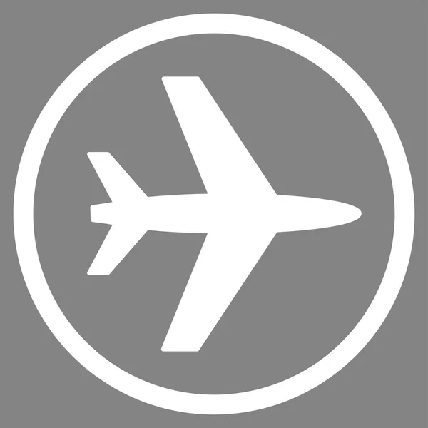 Letiště ploché ikony — Stockový vektor