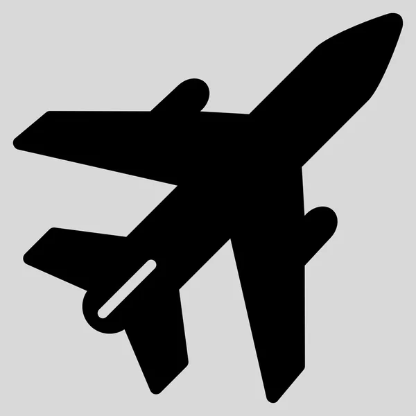 Płaska ikona samolotu — Wektor stockowy