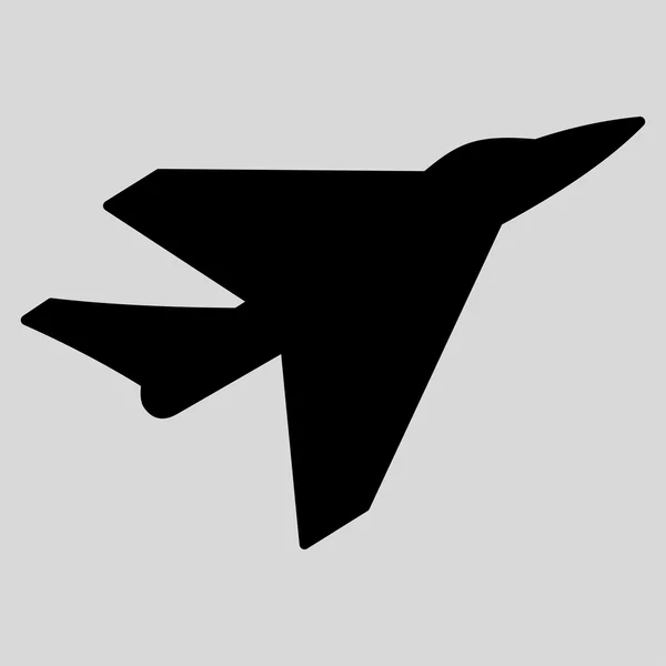 Interceptor Icono plano — Vector de stock