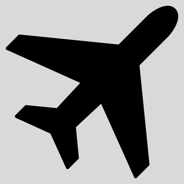 Plane Flat Icon — Stock Vector