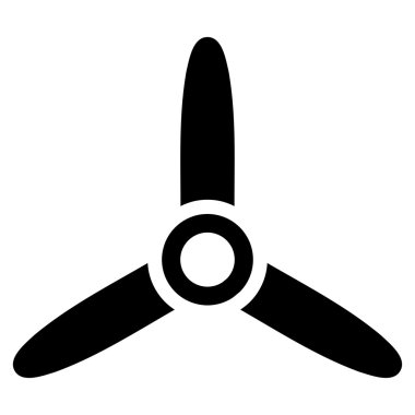 Üç Bıçaklı Vidalı Düz Simge