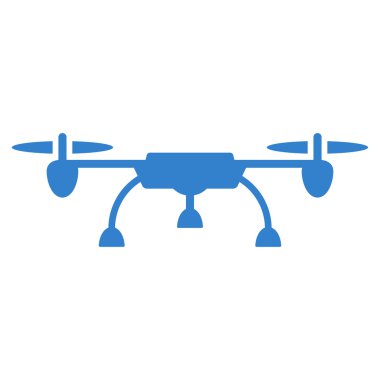 Drone Düz Simgesi